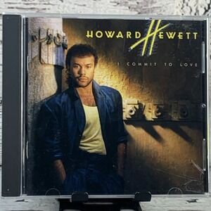 Howard‎ Hewett – I Commit To Love [CD 1986] Elektra Records Soul R&B Album